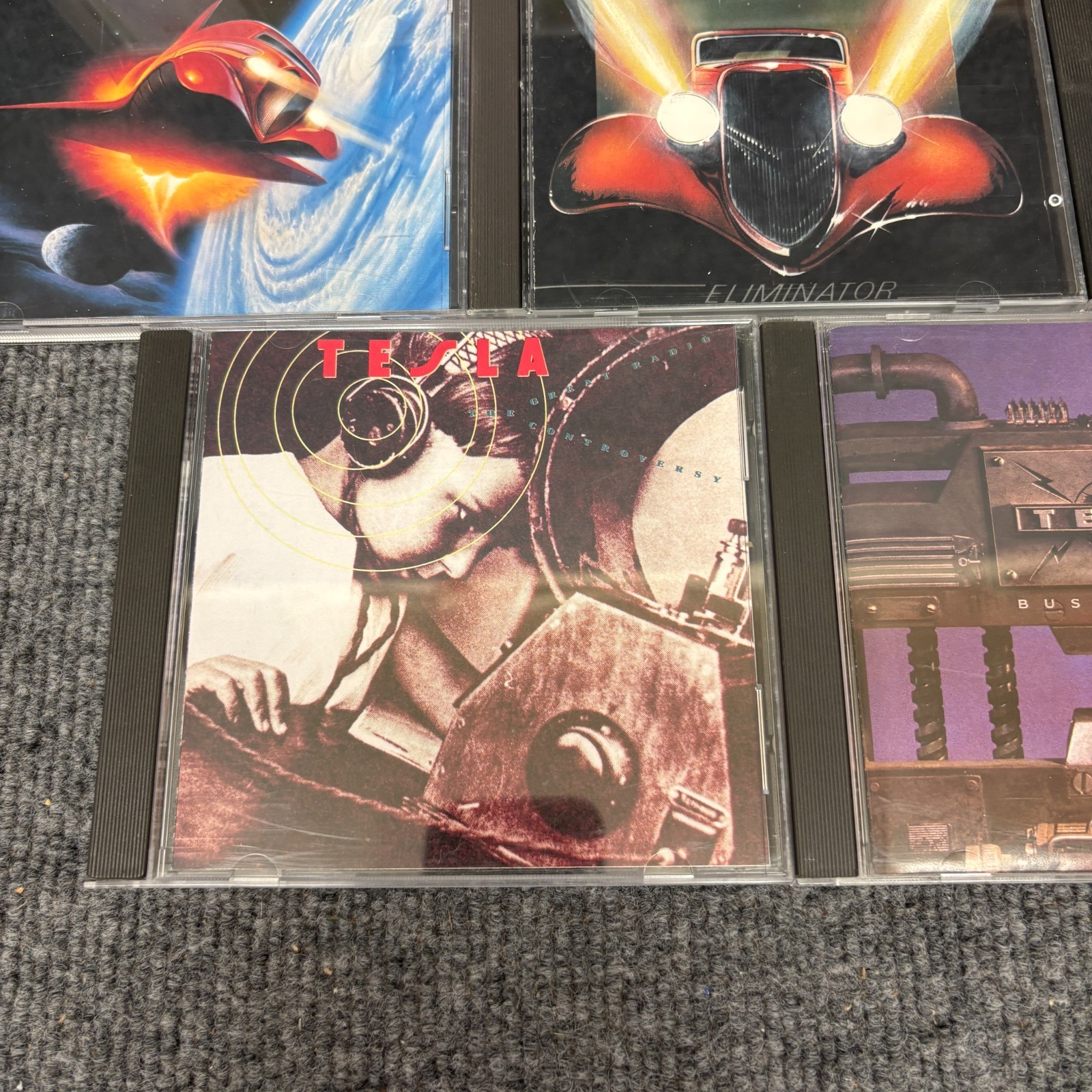 Classic Hard Rock CD Lot AC/DC ZZ Top Tesla Whitesnake Thin Lizzy