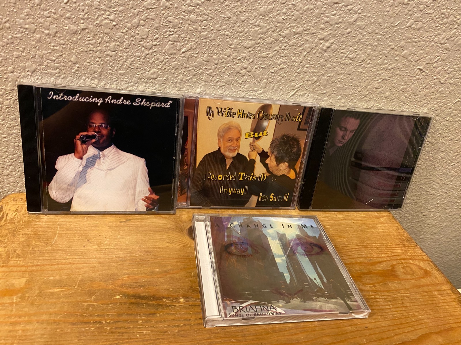 4 BRANSON Headliners CDs from the 2010s:Ron Santulli,Brydon and Briahna Brett,An