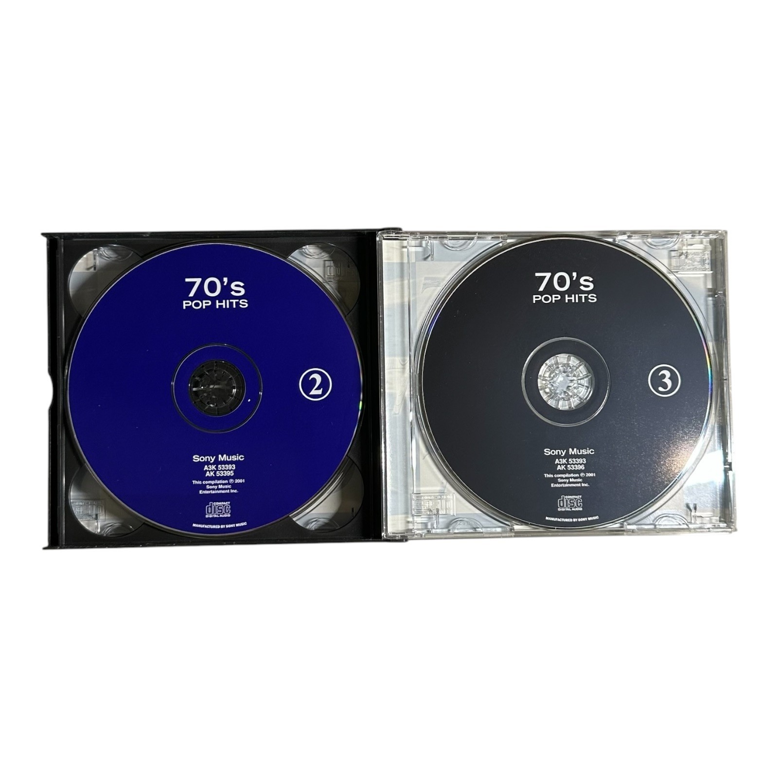 70's Pop Hits 3 CD Set 2001 Sony 40 Songs Santana Janis Joplin ELO Kansas