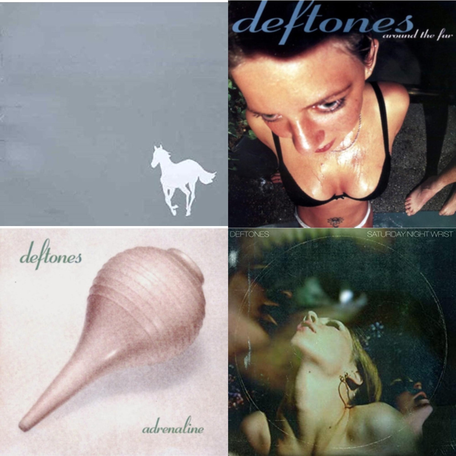 Deftones - White Pony & Around The Fur & Adrenaline & Saturday [New CD Bundle]