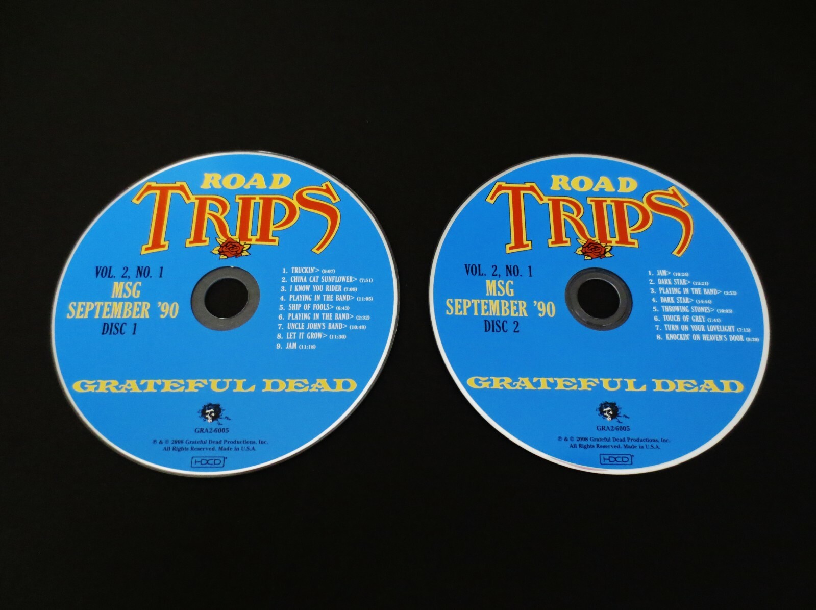 Grateful Dead Road Trips Vol. 2 No. 1 MSG September '90 1990 New York NY 2 CD