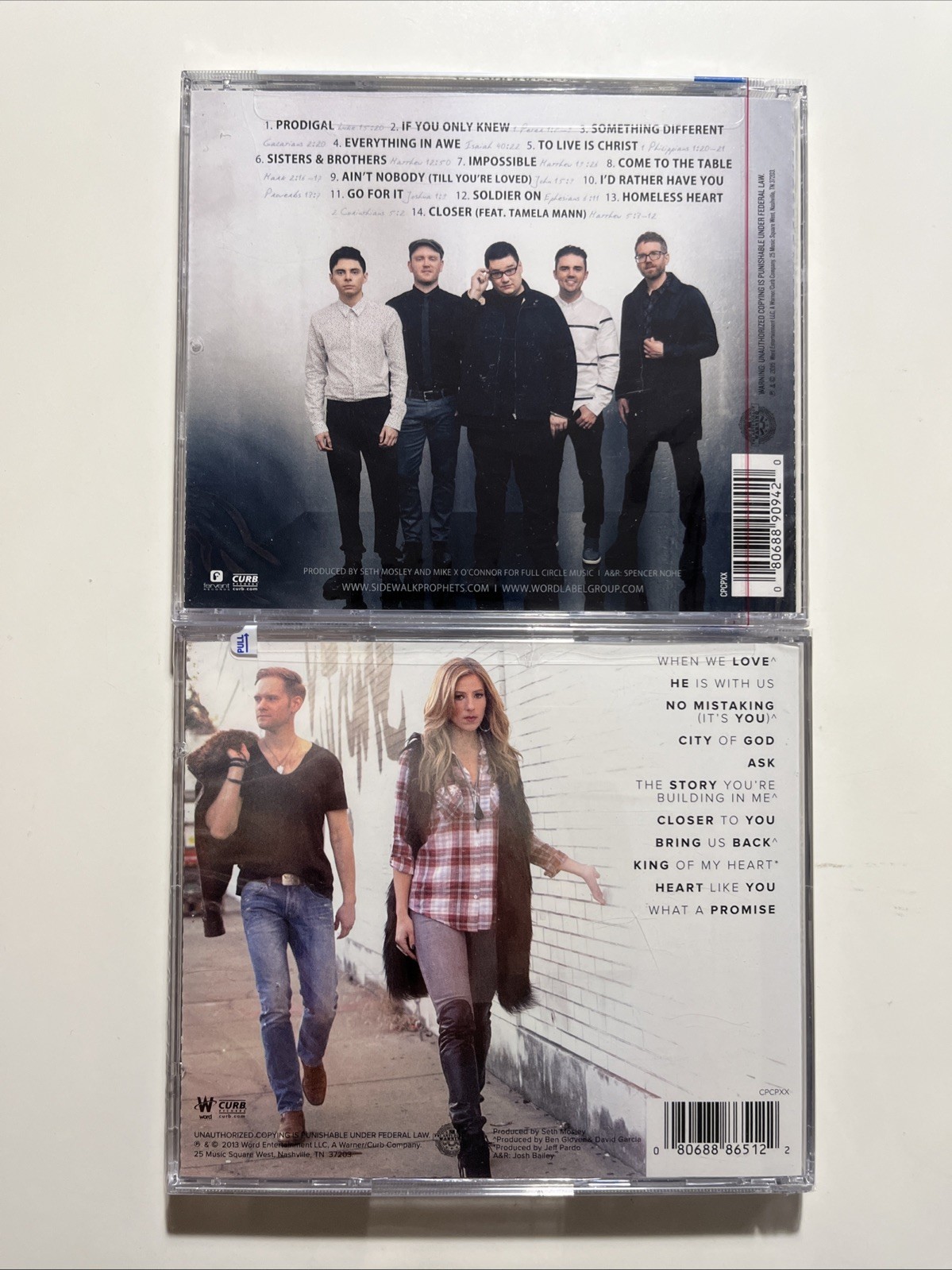 NEW SEALED 17 CCM CD LOT (CRACKED) JEREMY CAMP BRANDON HEATH SIDEWALK PROPHETS