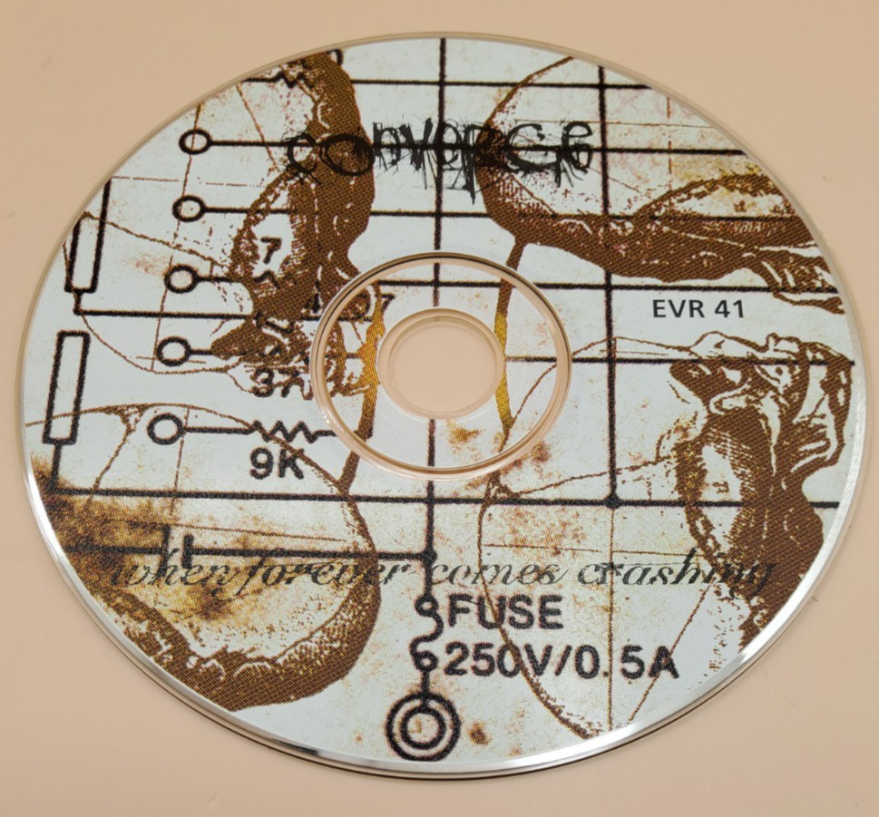 Converge When Forever Comes Crashing CD 1998 Equal Vision EVR 41 Original Issue