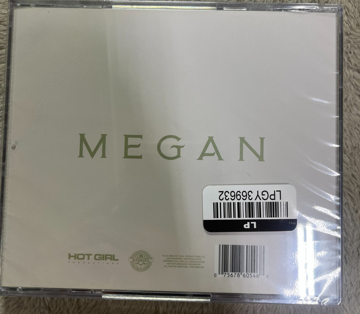 Megan by Megan Thee Stallion (CD, 2024) New/Sealed