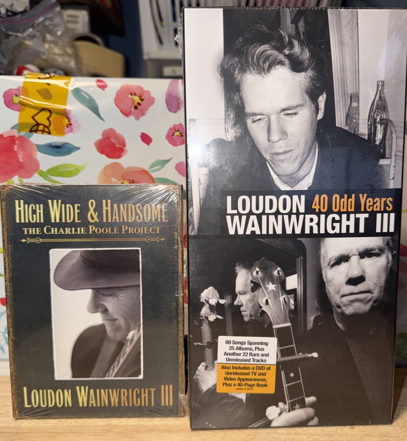 Loudon Wainwright III 40 Odd Years 4 CD + DVD SEALED, + High Wide & Handsome New