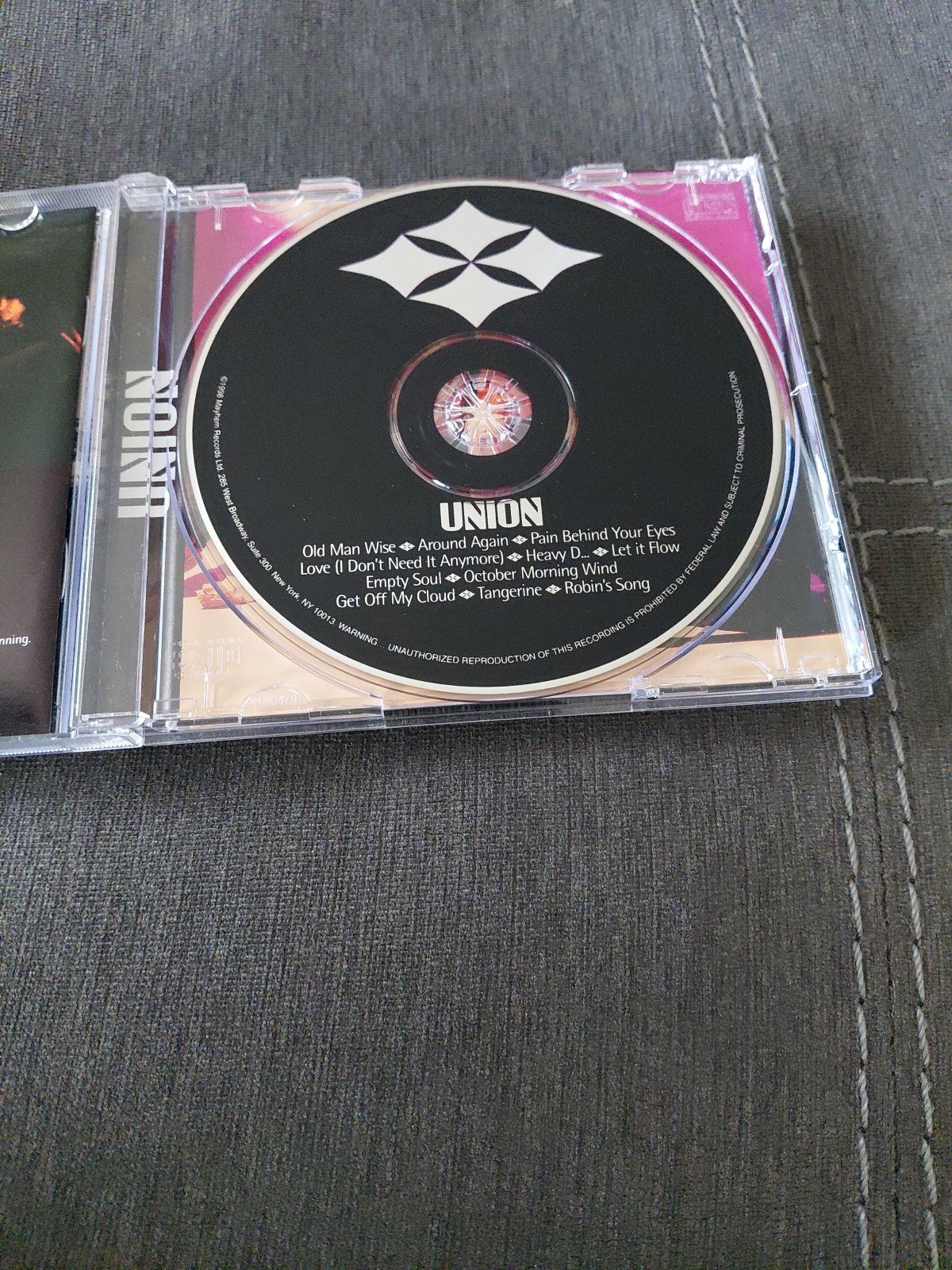 Union -2 CD Self Titled - John Corabi - Bruce Kulick - Rare CD 1998