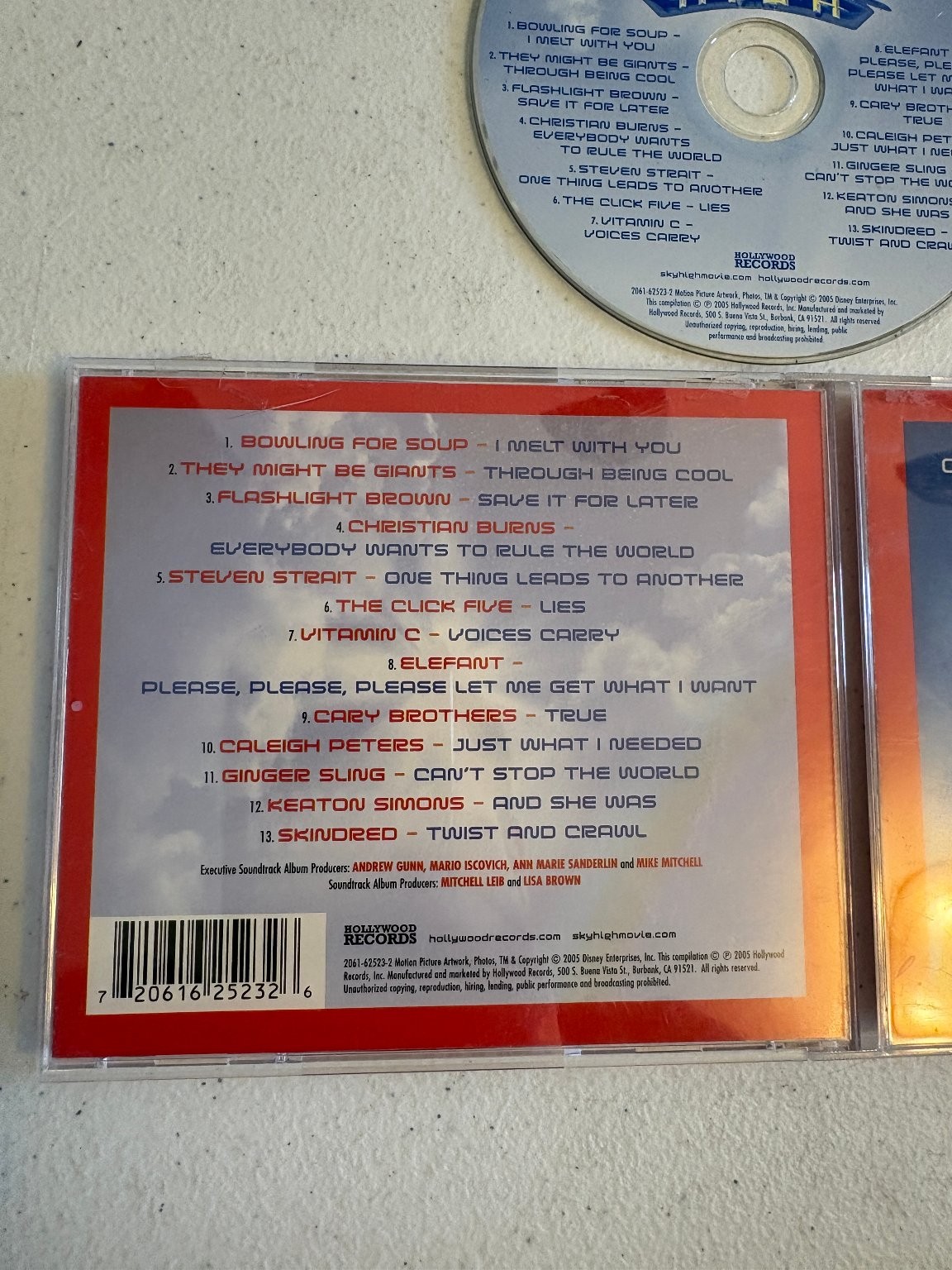 Sky High ORIGINAL SOUNDTRACK CD 2005 Pop Rock Hollywood Records Movie