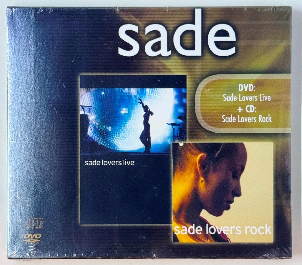 Lovers Rock/Lovers Live by Sade (CD DVD Nov-2003, Epic) Brand New Factory Sealed