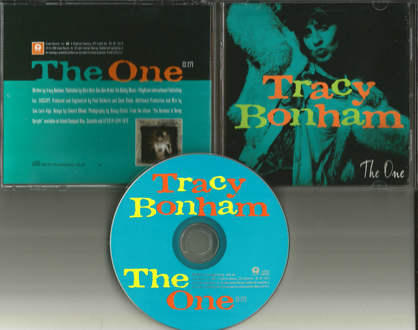 TRACY BONHAM The One Ultra Rare 1996 USA PROMO Radio DJ CD Single PRCD 7282