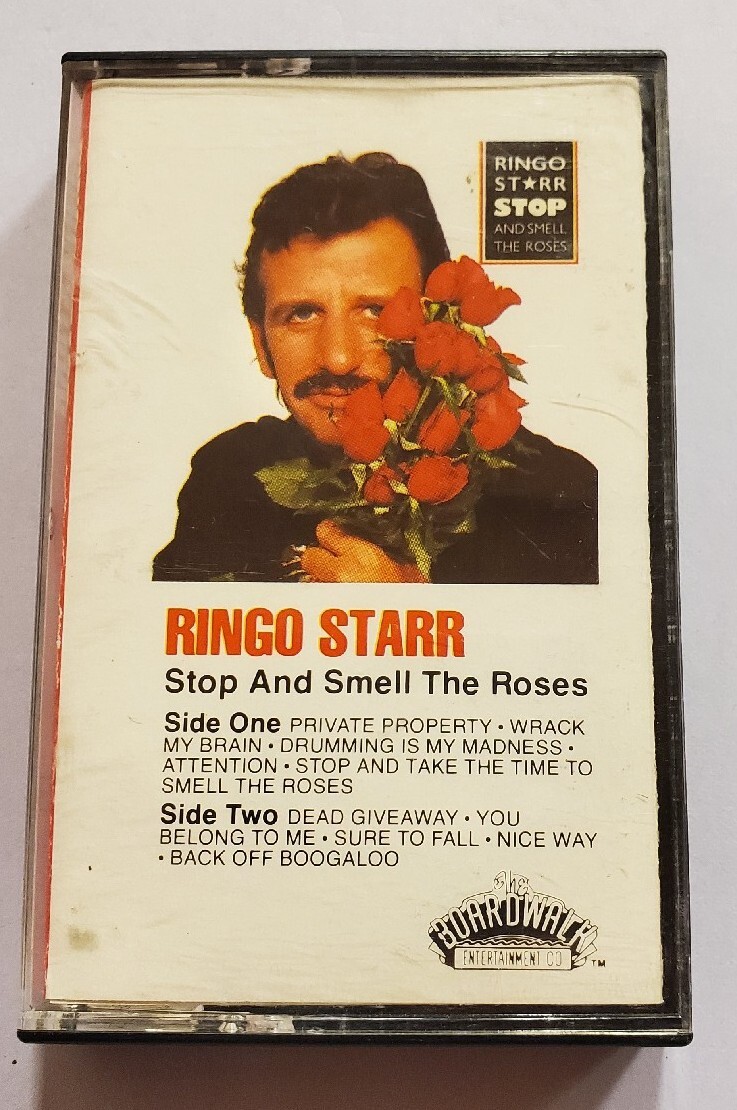 Ringo Starr Stop And Smell The Roses Cassette 1981