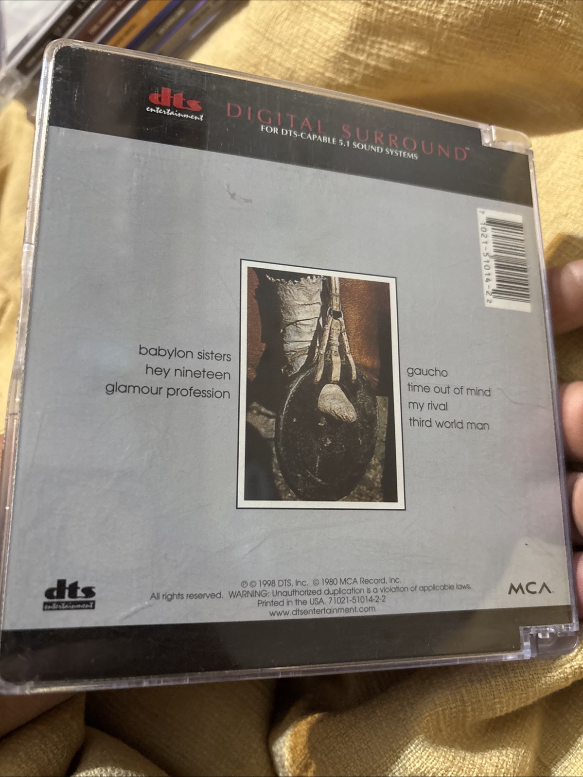 GAUCHO by Steely Dan (CD, 1998, MCA - DTS) Digital Surround 5.1 CD DTS