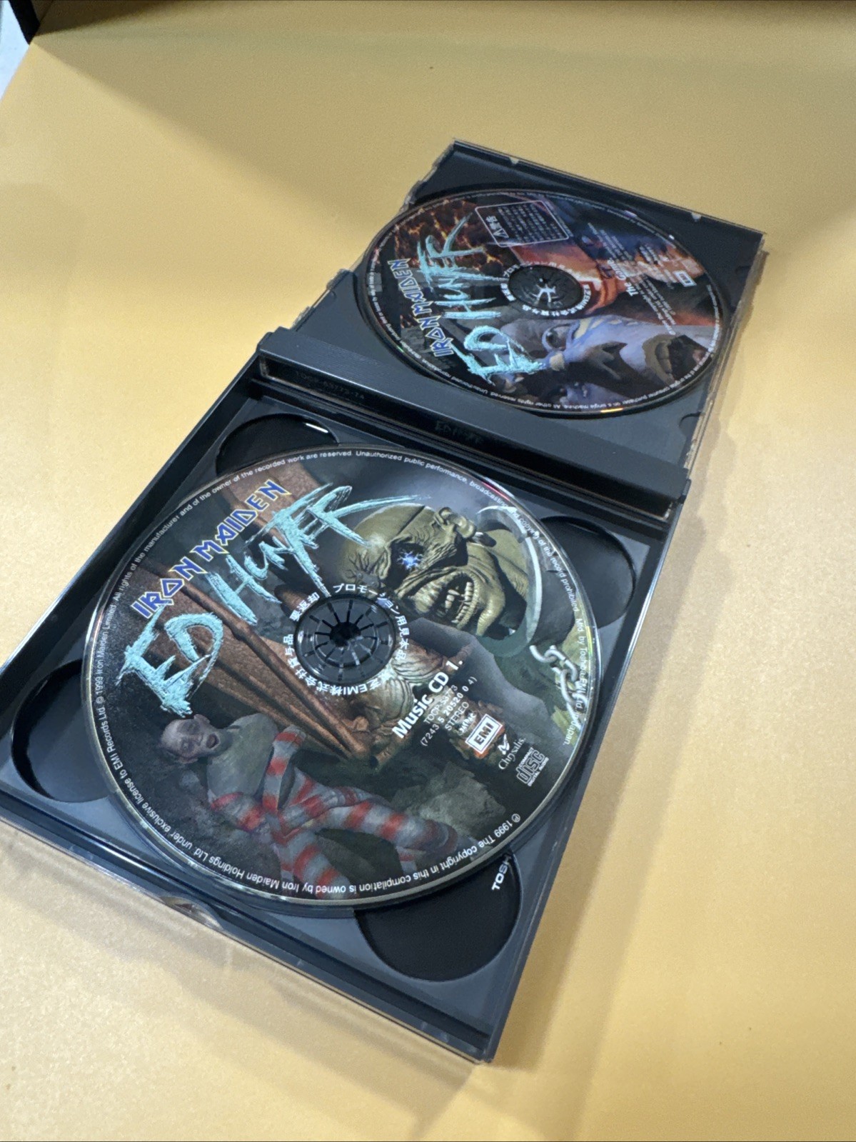IRON MAIDEN / ed hunter /JAPAN LTD 2CD+CD ROM Japan