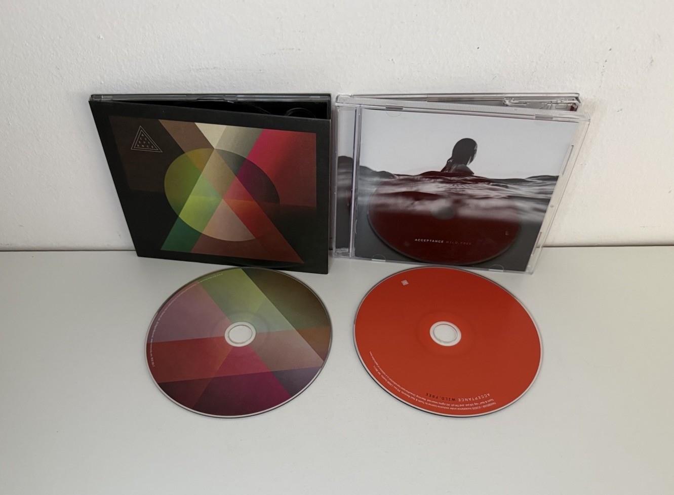 ACCEPTANCE CD x 2 Colliding By Design 2017 + Wild, Free 2020