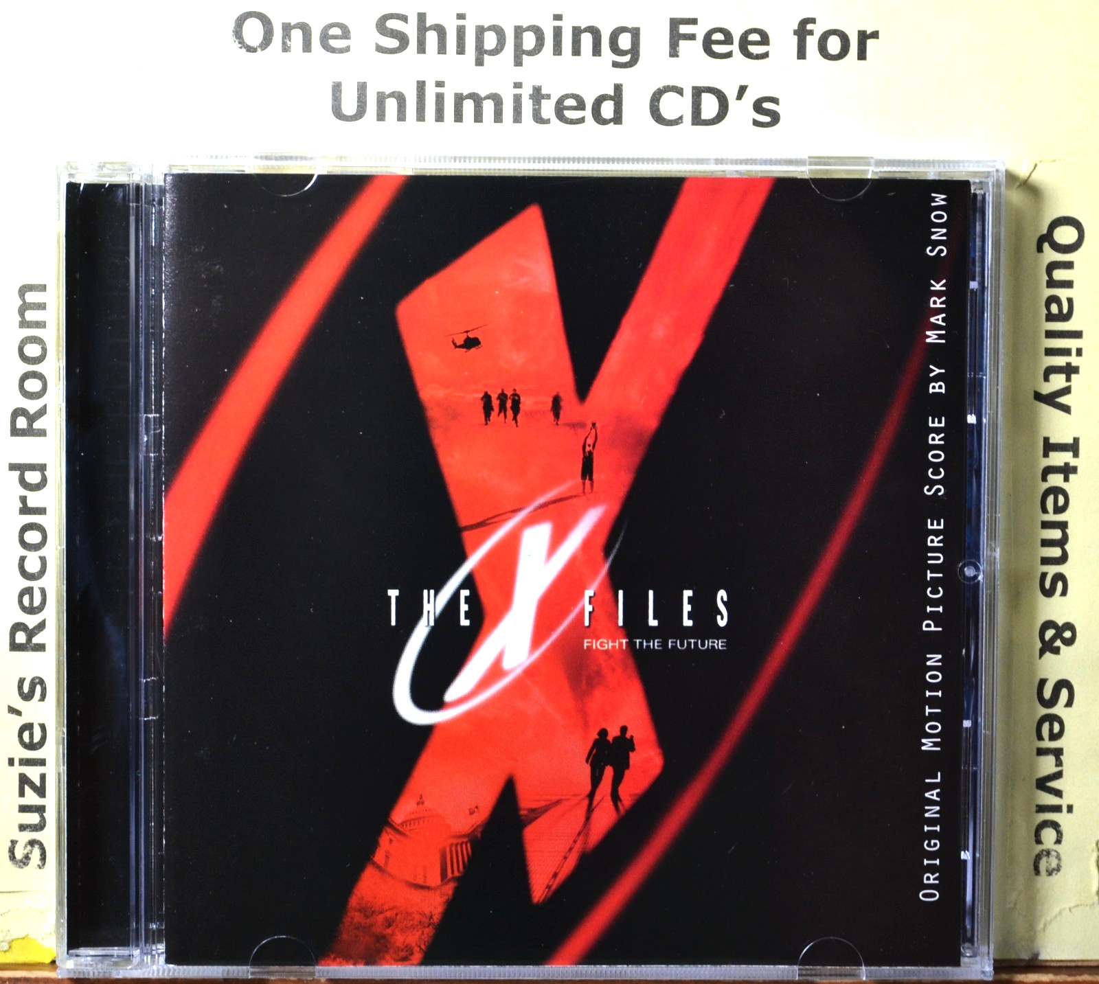 CD The X-Files Original Move Soundtrack EX+++ NICE COPY Mark Snow -COUPONS!