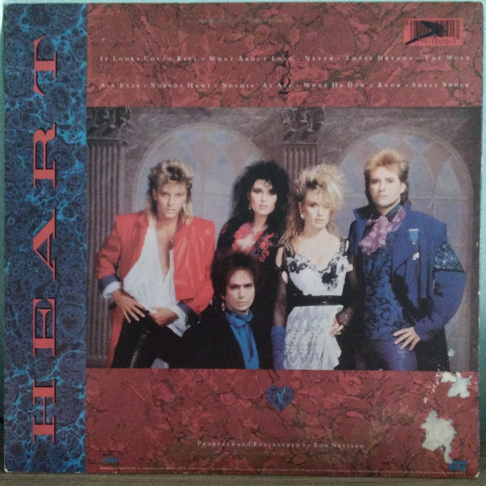 Heart Heart CD Album 1985 Capitol Rock Standard Jewel Case 1980s