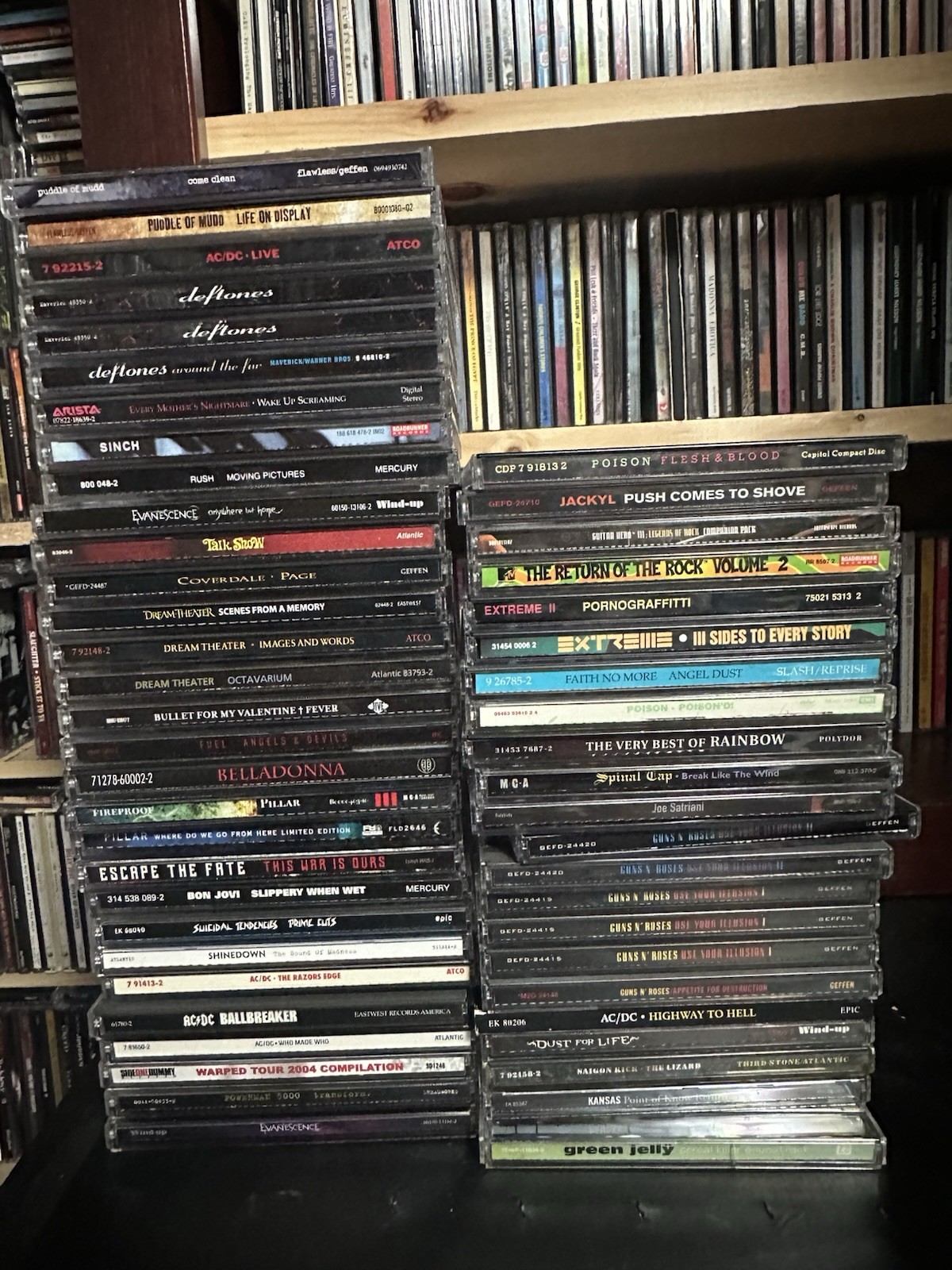 Heavy Metal and Hard Rock Cd's.