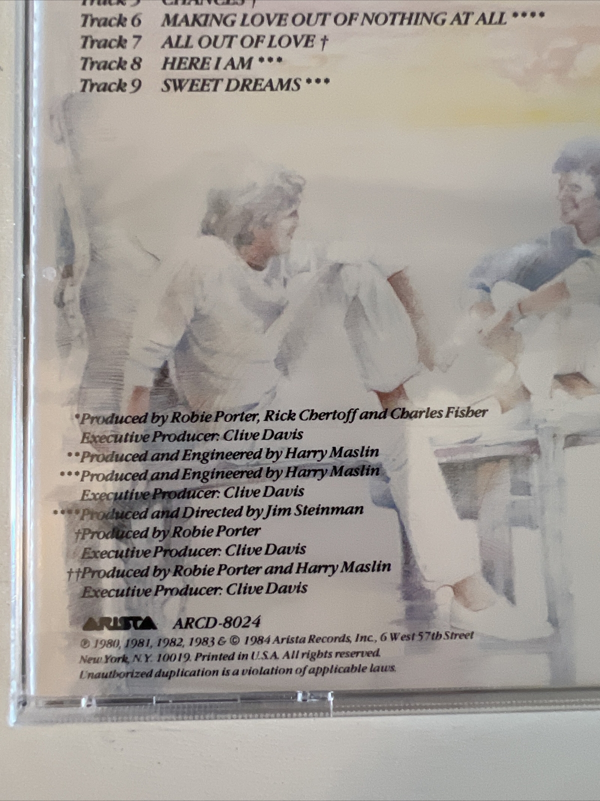 Air Supply Greatest Hits New Sealed CD Arista Records ARCD-8024 Rock-N-Roll