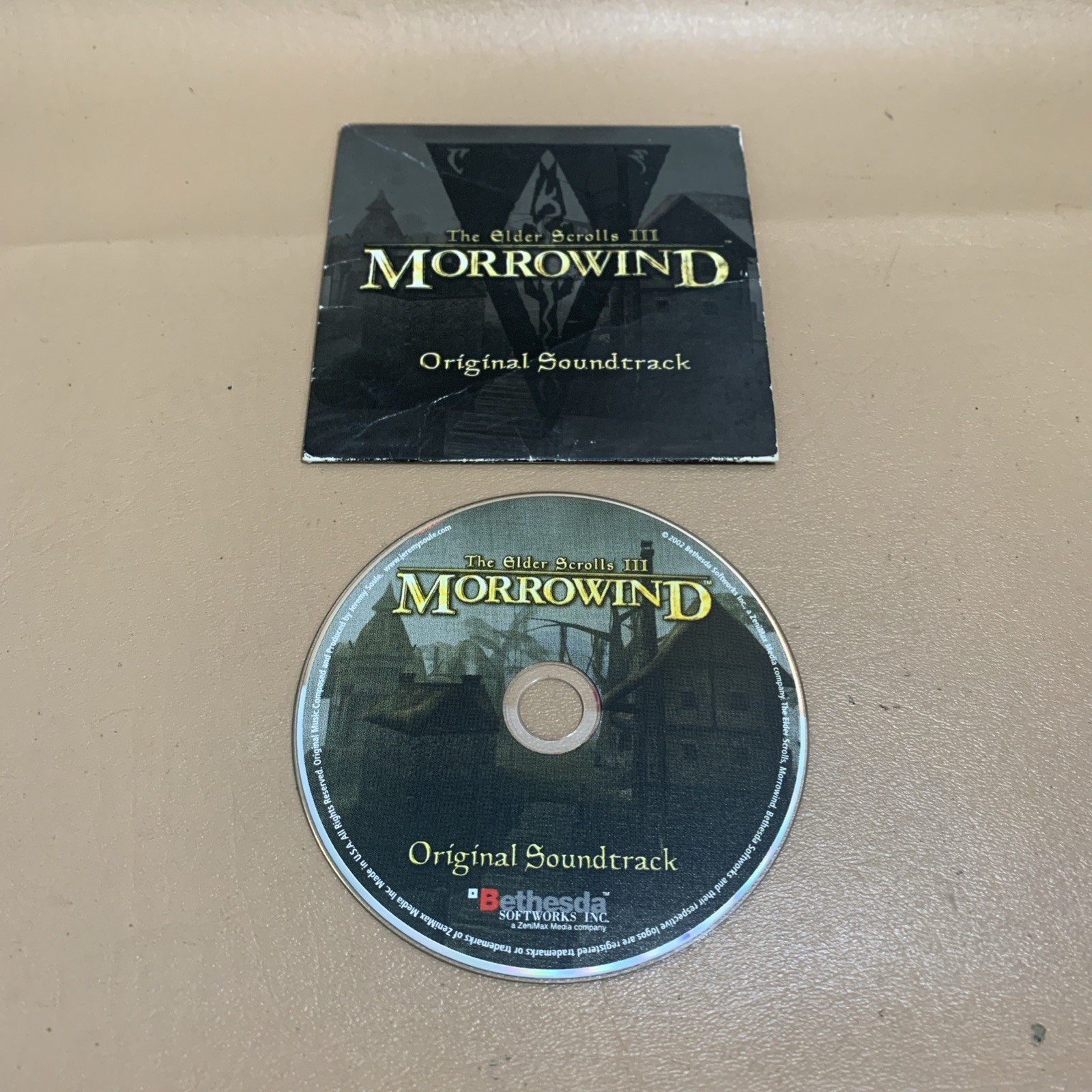 Elder Scrolls III: Morrowind- Collector's Edition- Original Soundtrack CD - 2002