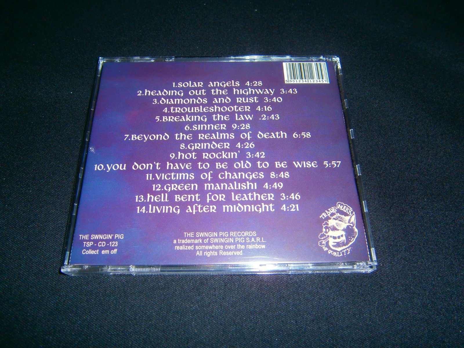 JUDAS PRIEST - Breaking the Law. CD