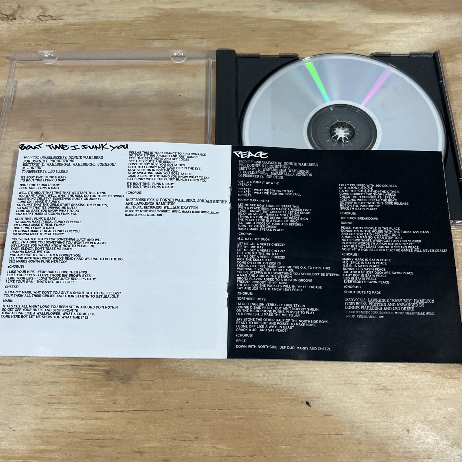 Marky Mark And The Funky Bunch - Music For The People CD Rock Rap Funk Free Ship
