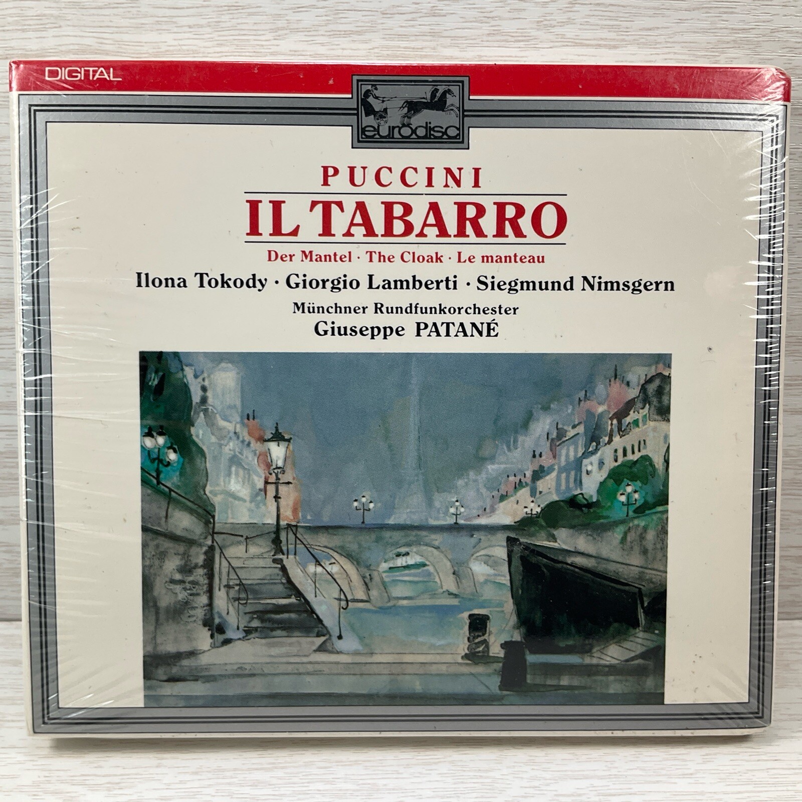 Il Tabarro by Puccini (CD, 1987, BMG Muisc Intl) Patane Tokody Lamberti Nimsgern