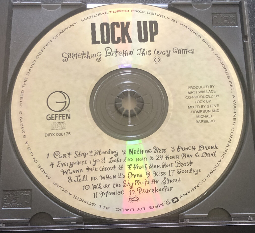 LOCK UP - Something Bitchin' This Way Comes - CD Music 🎸 Heavy Metal 🤘