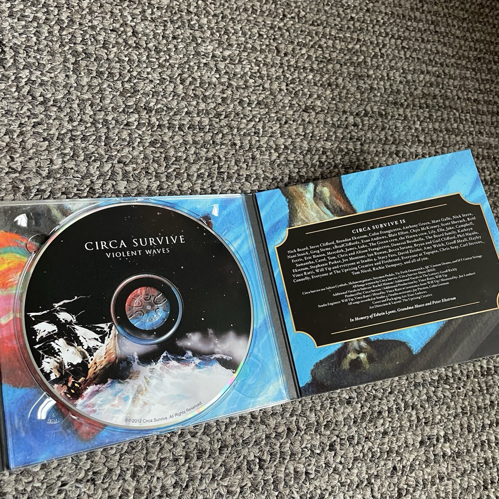Circa Survive – Violent Waves CD First Issue 2012
