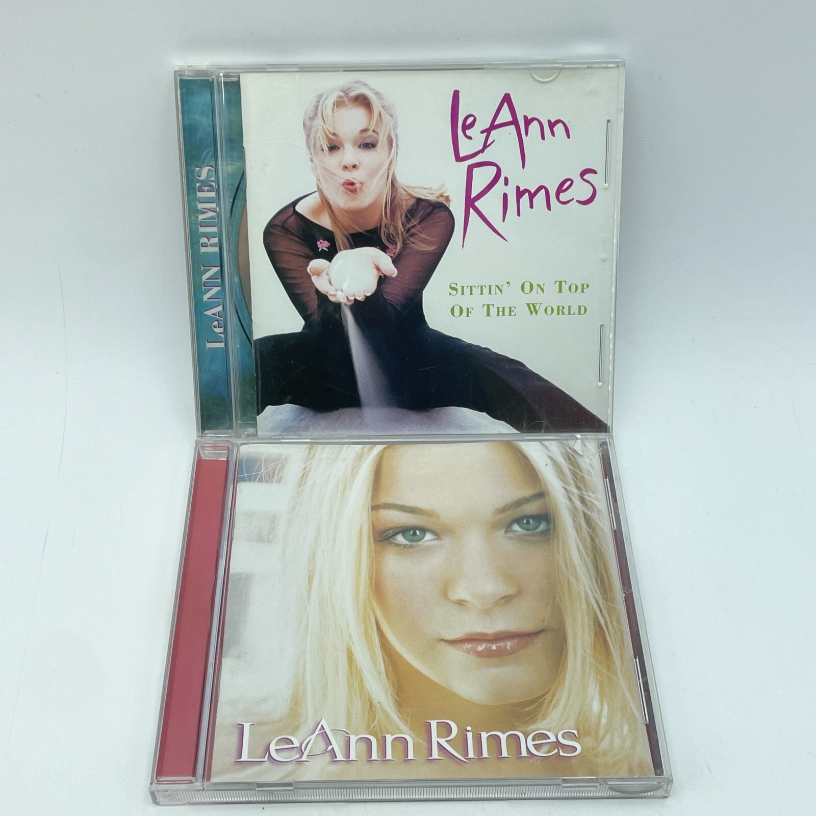 LEANN RIMES CD Lot Sittin On Top Of The World Self Titled Country Pop 2 Disc