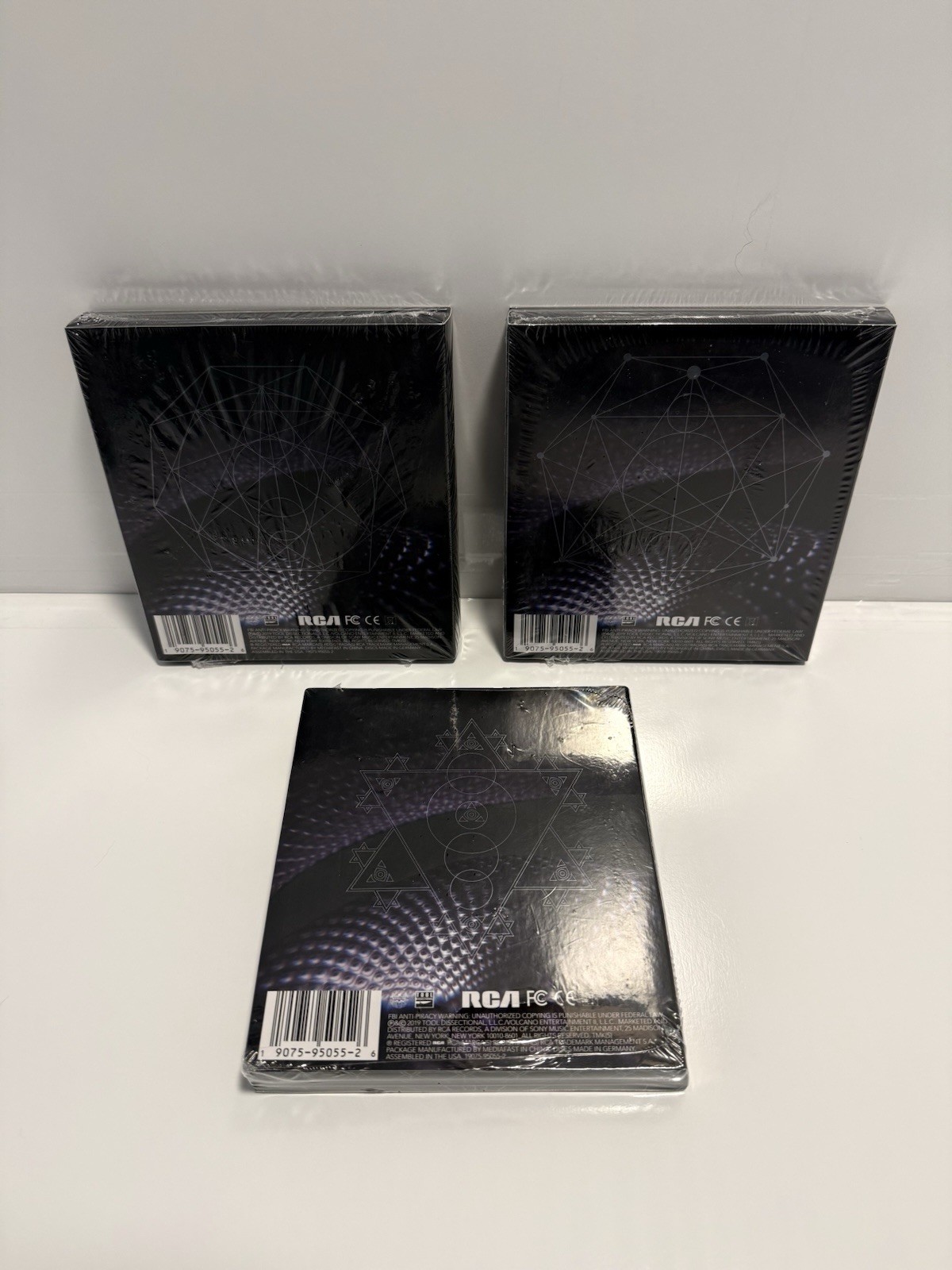 TOOL FEAR INOCULUM CD LOT DELUXE EDITION VARIANT 1,2,3 ALL SEALED NEW RARE!