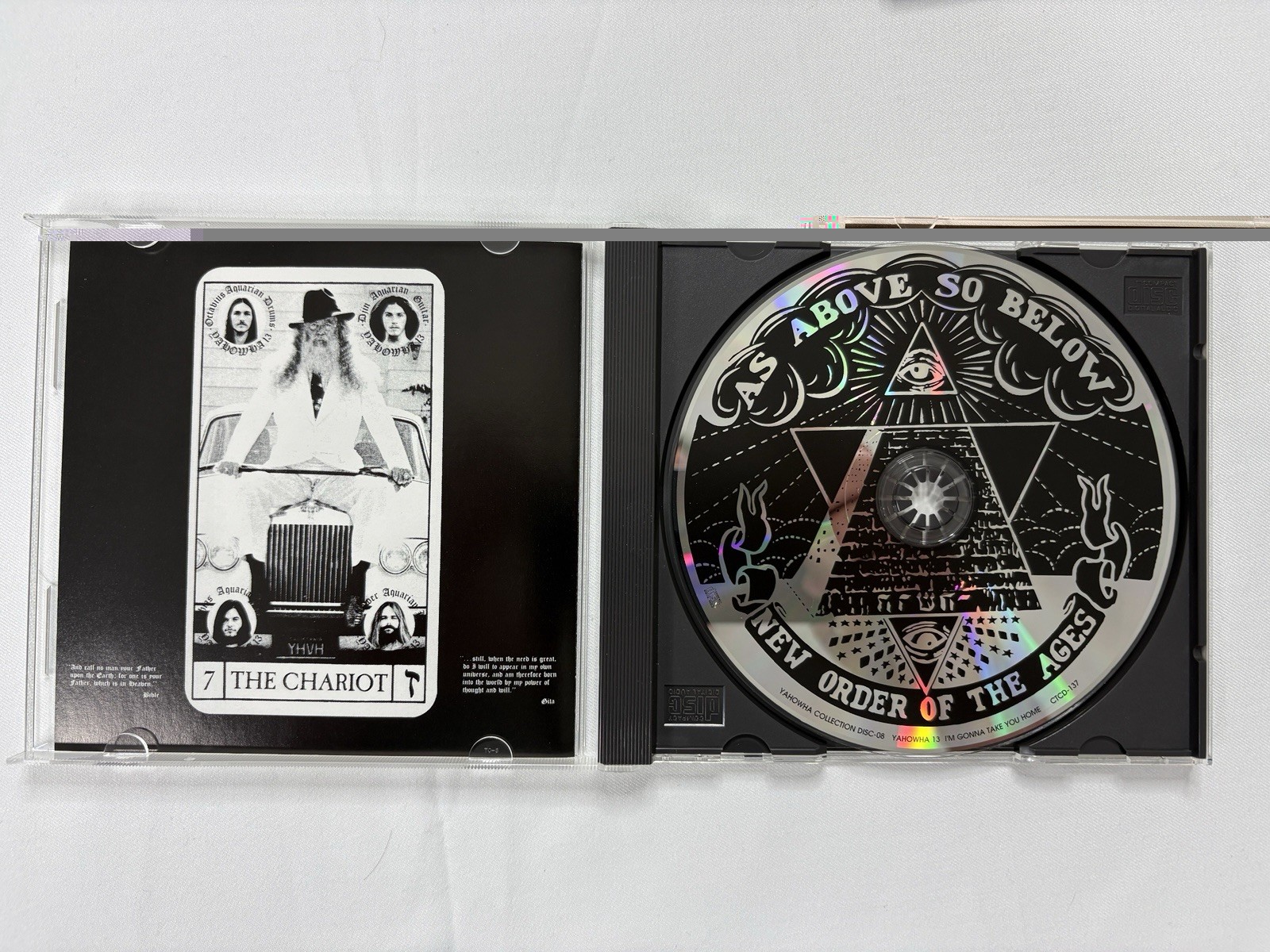 Yahowah God And Hair 13 CD Limited Edition Psychedelic Rock Collection 1998