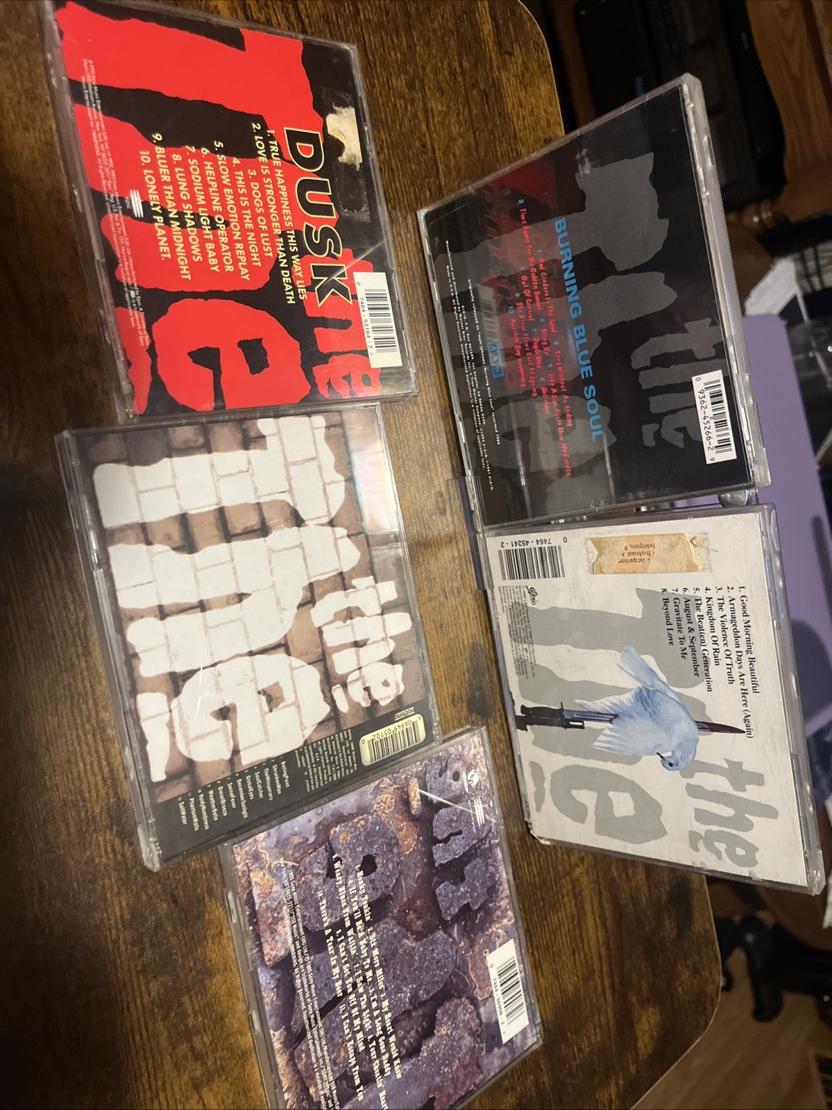 THE THE- 5-CD Lot: Hanky Panky, Mind Bomb, Burning Blue Soul, Dusk, Naked Self
