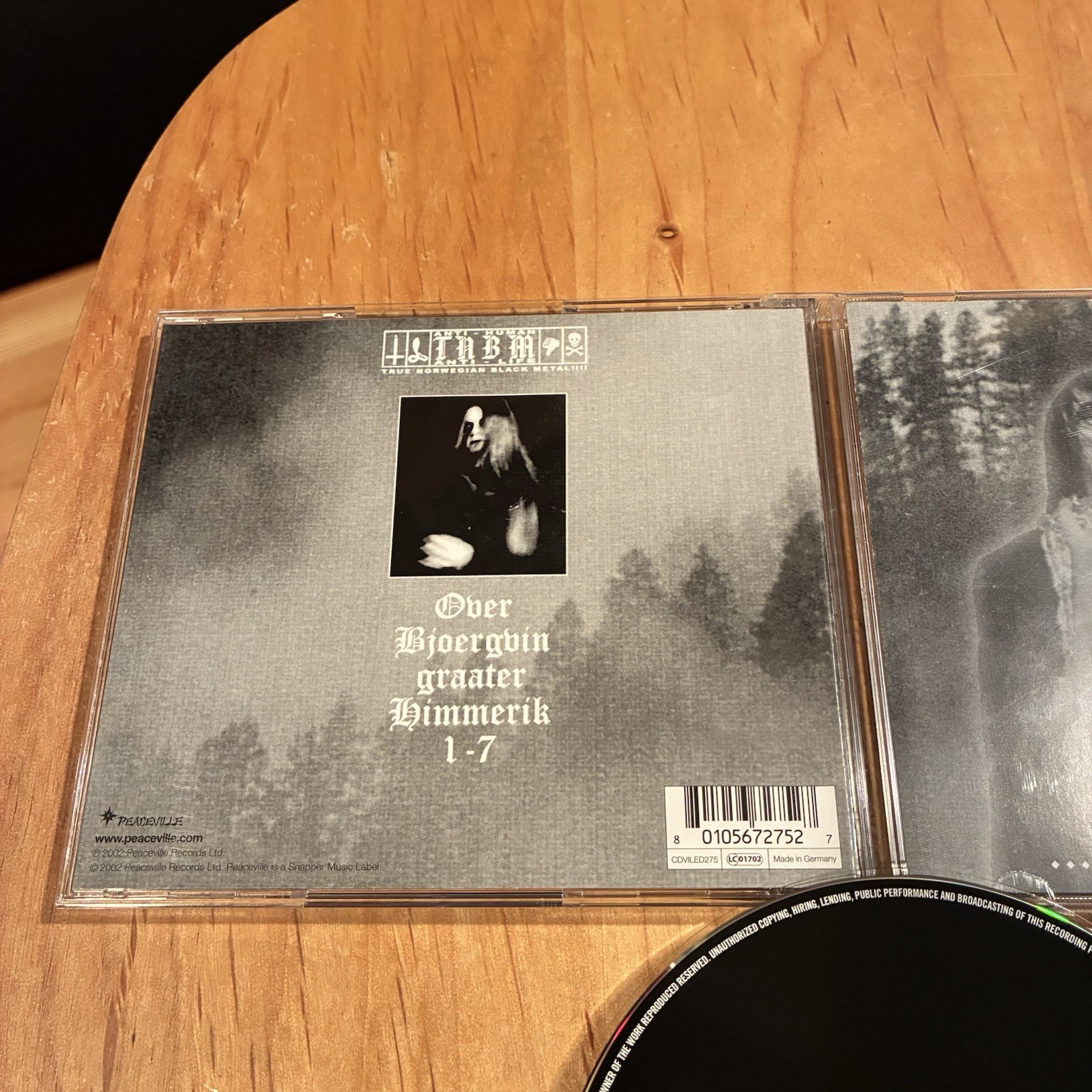 Taake – Bjoergvin CD 2012 UK reissue darkthrone satyricon tsjuder djevel kampfar