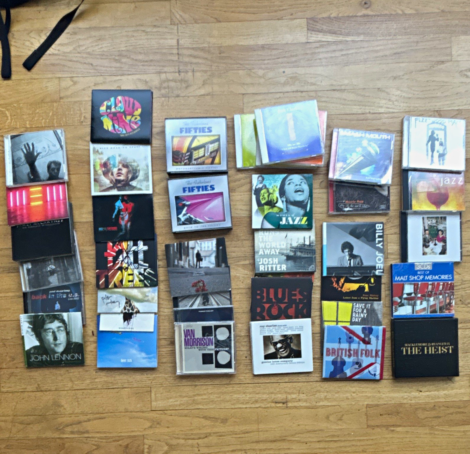 CD Collection Folk Rock Jazz Pop Paul McCartney 1950s Dick Clark 1960s Music CDs