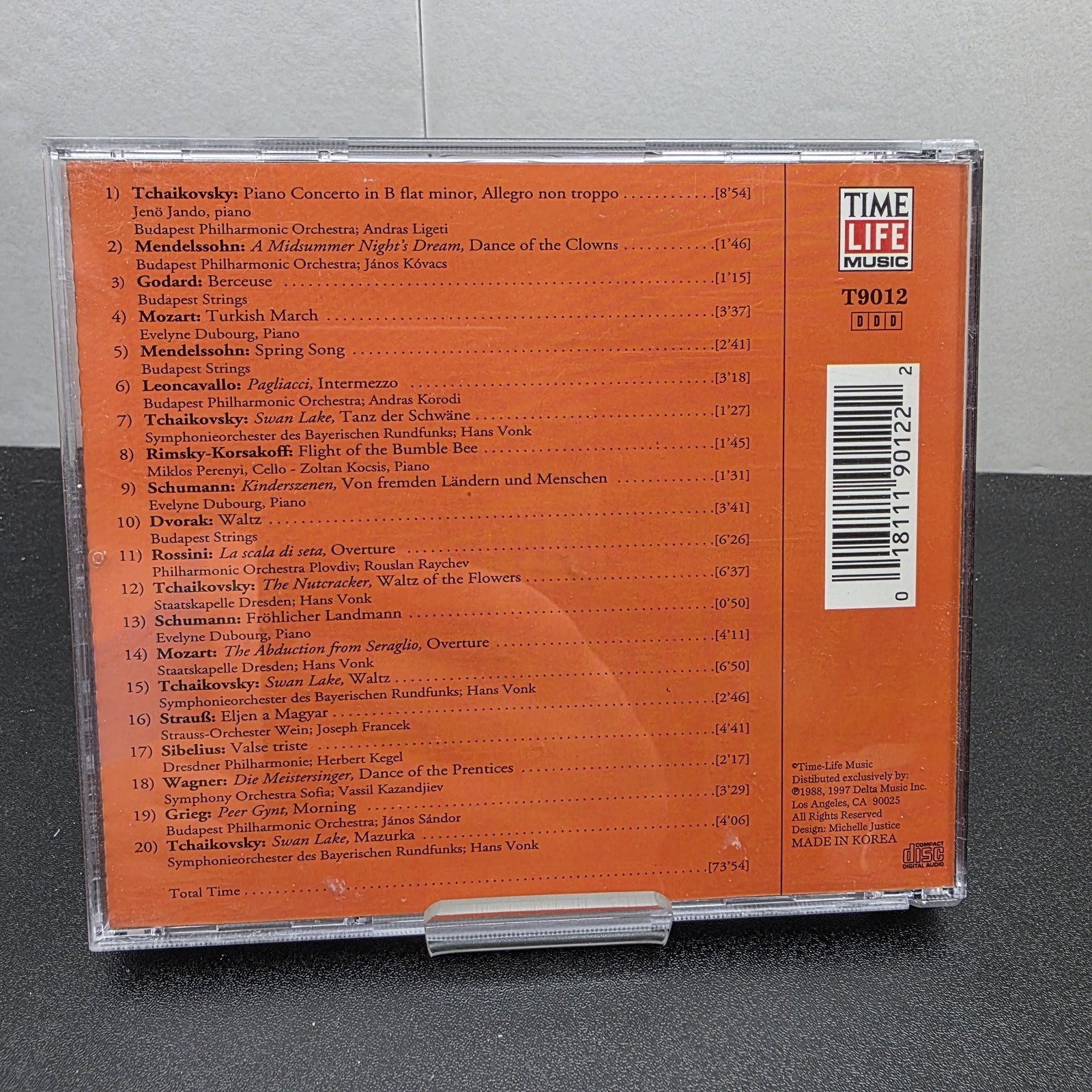 100 Masterpieces of Classical Music 5-CD Set Time Life Digital Recording