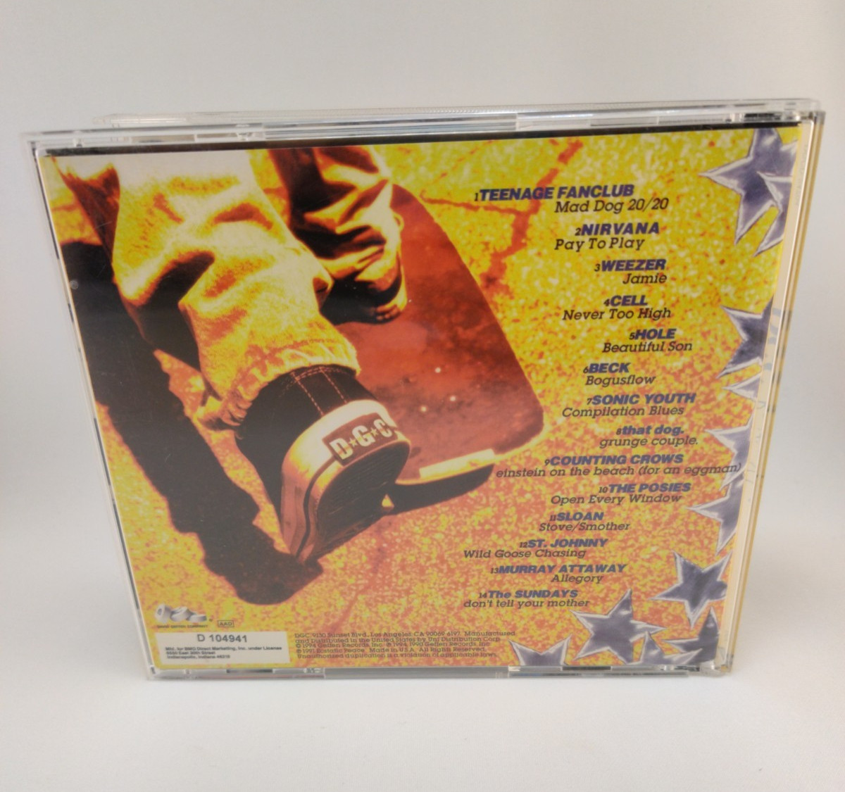 Various Artists DGC RARITIES VOL. 1 CD