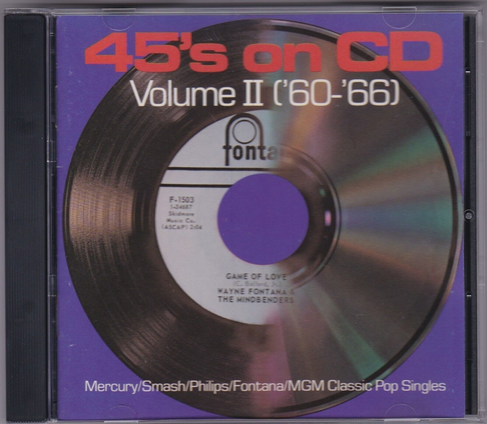 Various Artists : 45s on CD Volume 2 (60-66) CD WORLD SHIP AVAIL