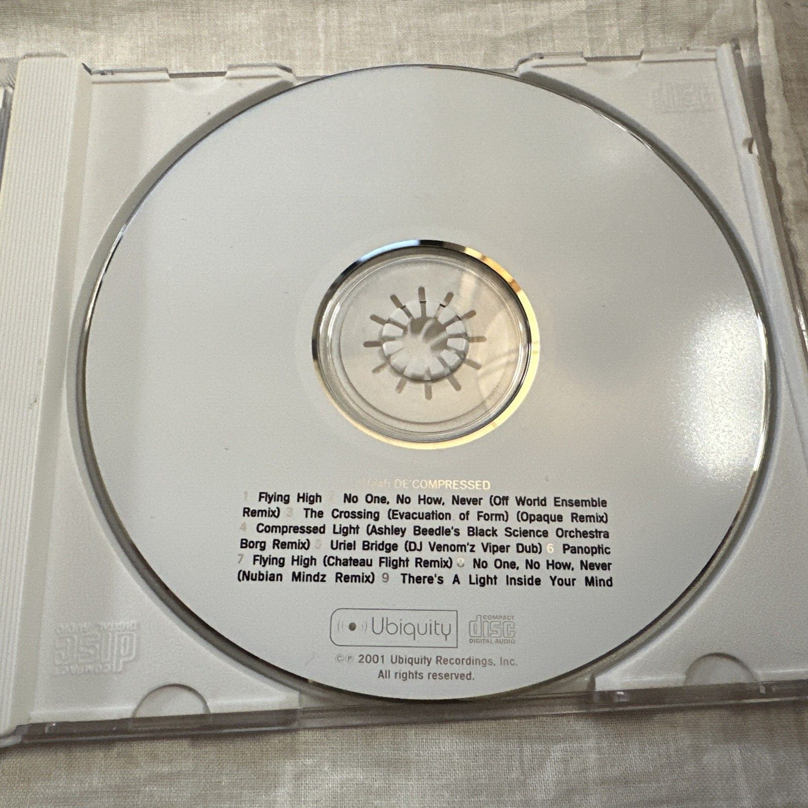 PTAAH Decompressed (Compact Disc) 2001 Ubiquity Records