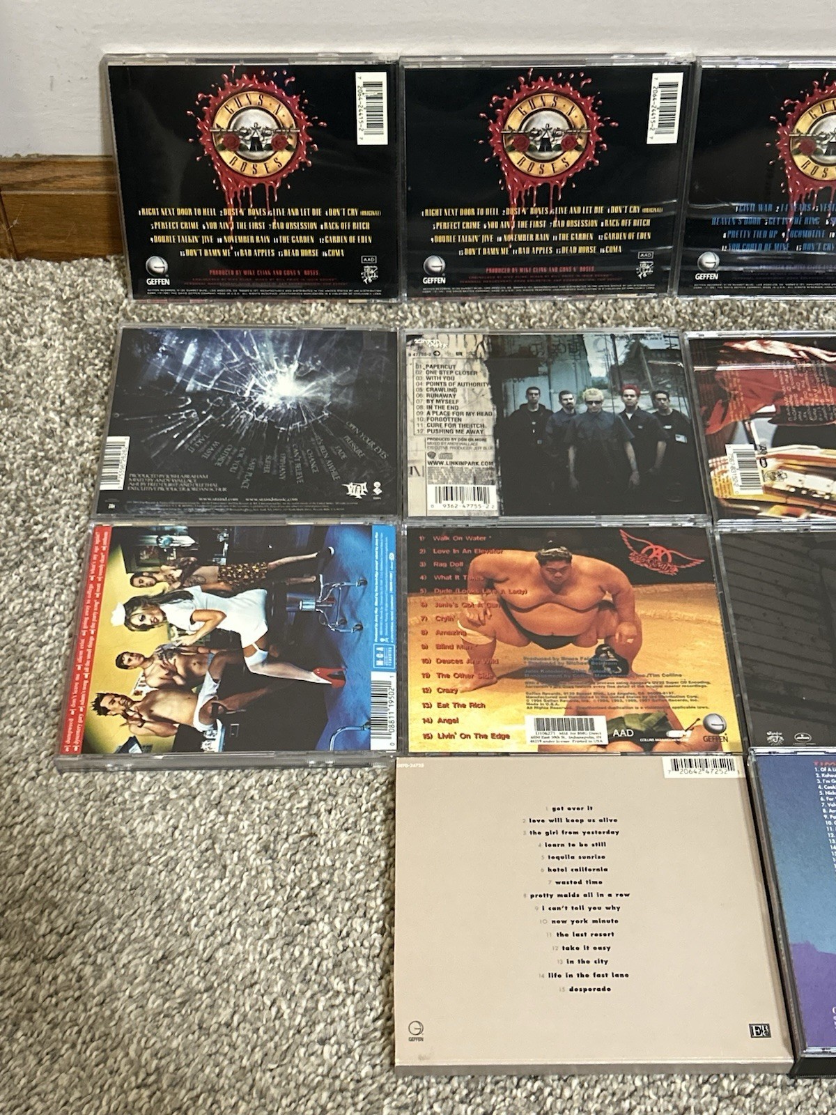 Lot Of 14 Vintage CD’s 90’s Rock, Metal Bundle Guns N’ Roses, Journey And More