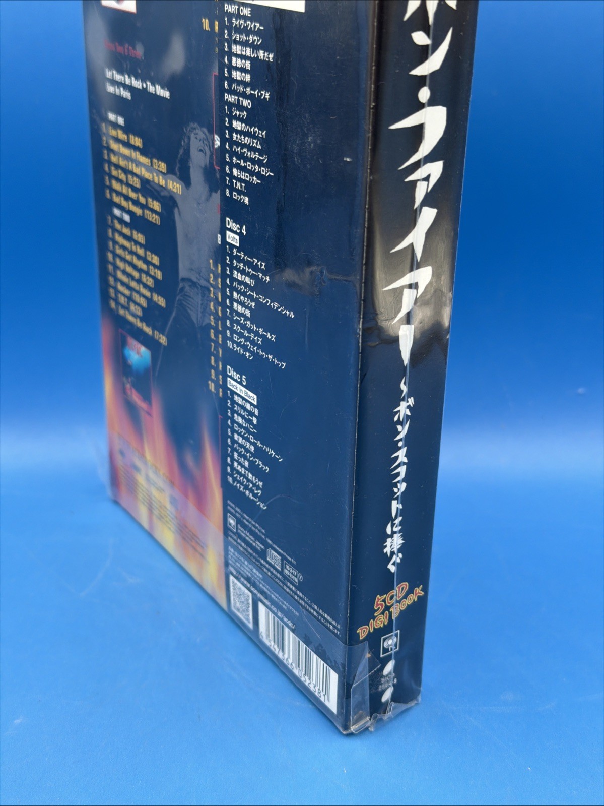 AC/DC Bonfire Japan 5CD Digibook SICP-2564-8 Sealed w/OBI Sony Music SEALED