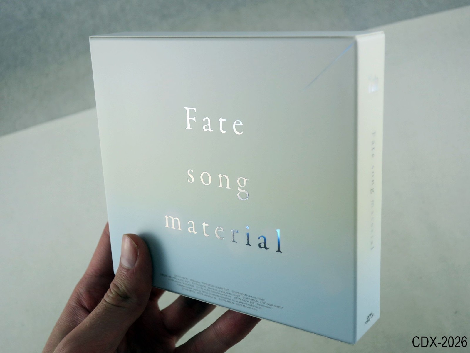Fate song material 2 CD + Blu-ray Limited Edition Set 2019 stay night TYPE-MOON