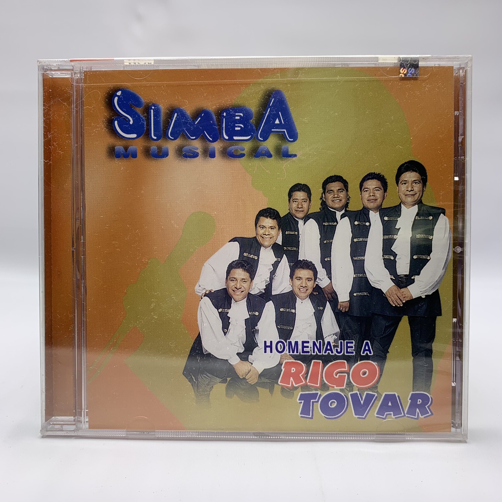 Simba Musical CD Homenaje a Rigo Tovar 2000 Sony Cumbias Grupero Rare New