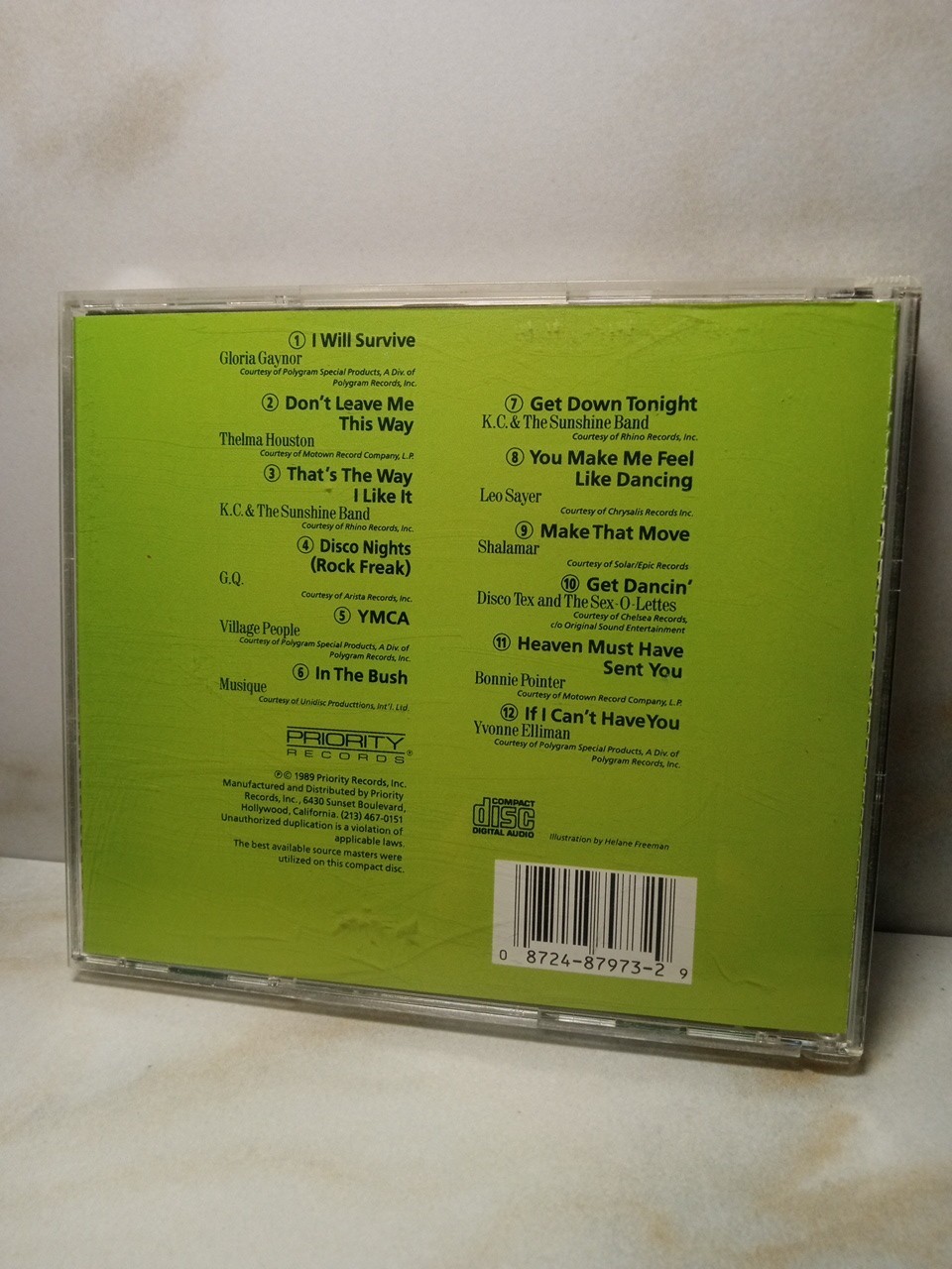 Mega Hits Dance Classics, Volume 3 (1989, CD)