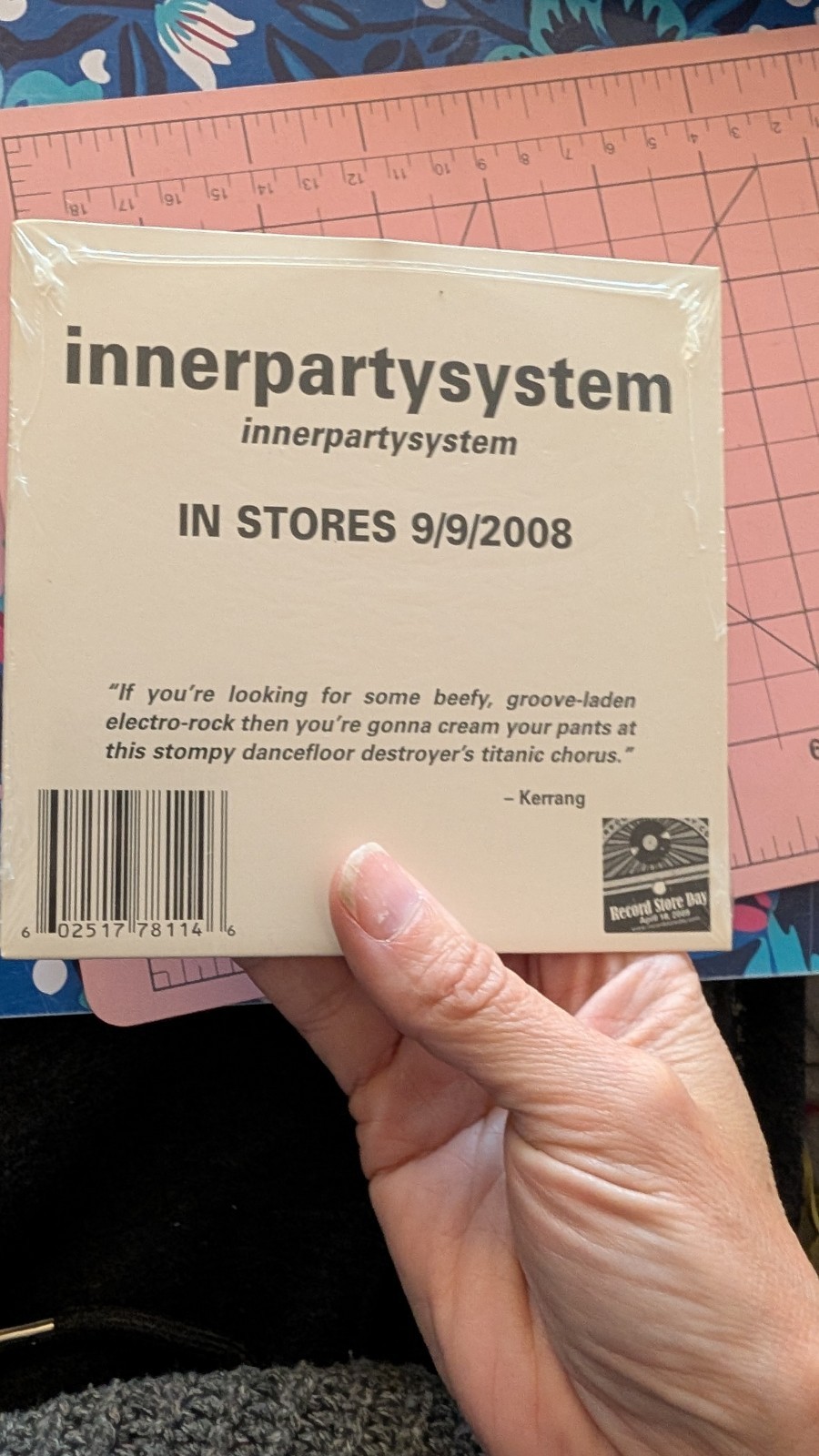 Inner Party System PROMO CD single SEALED Record Store Day