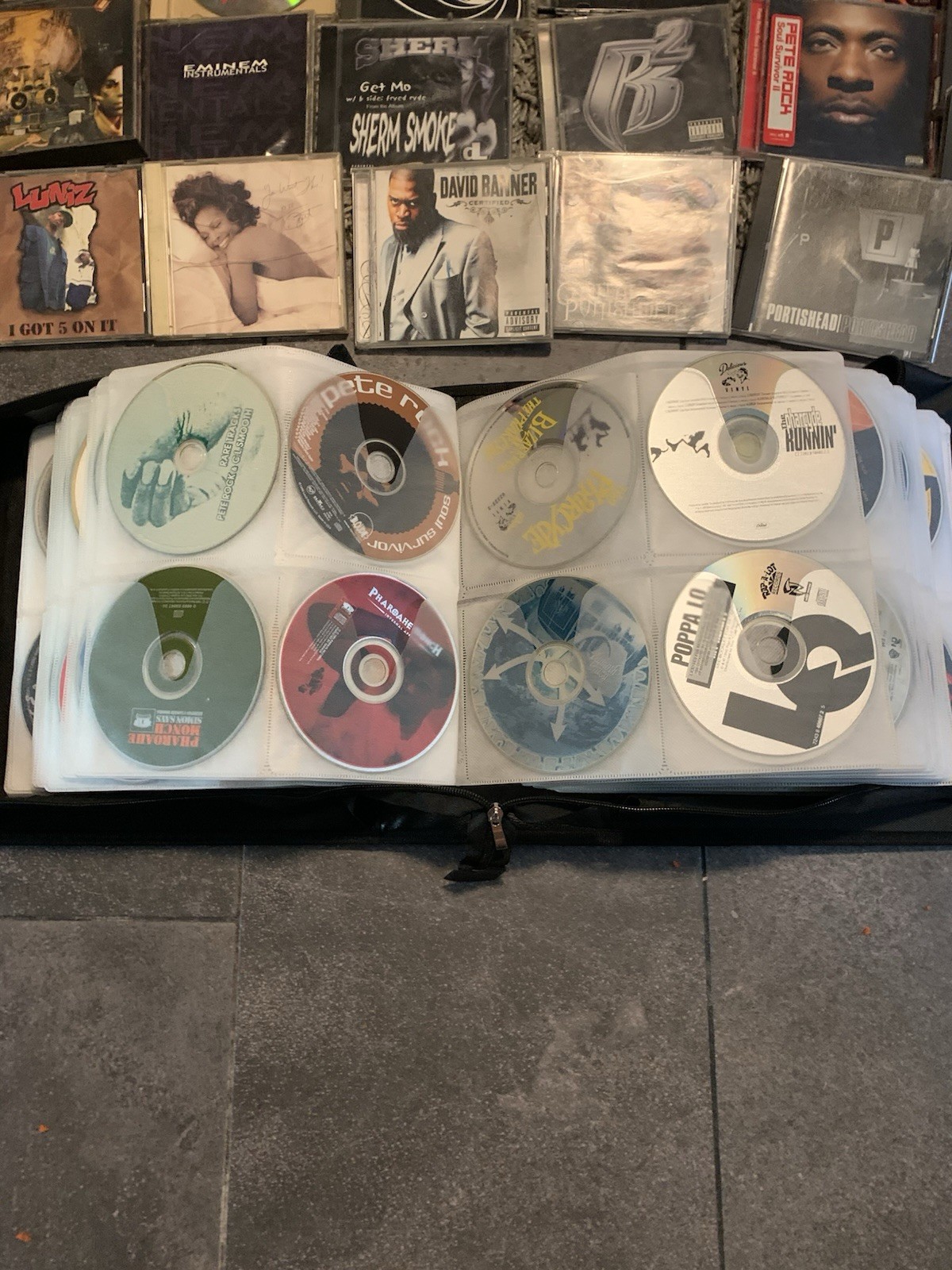 Rap Hip-Hop CD Lot - Over 300 Bushwick Bill 8Ball Nas Jay-Z Public Enemy Wu-Tang