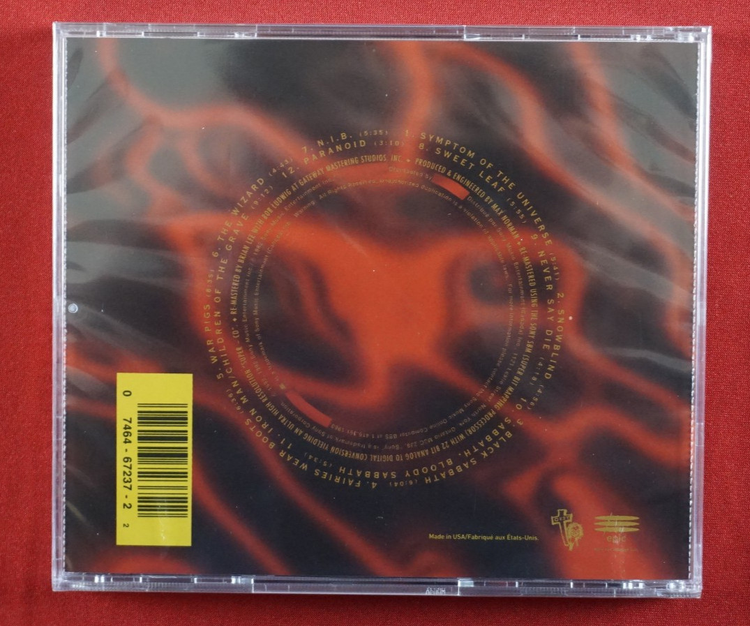Ozzy Osbourne Speak of the Devil CD NIB Sweet Leaf Snowblind Paranoid New Sealed