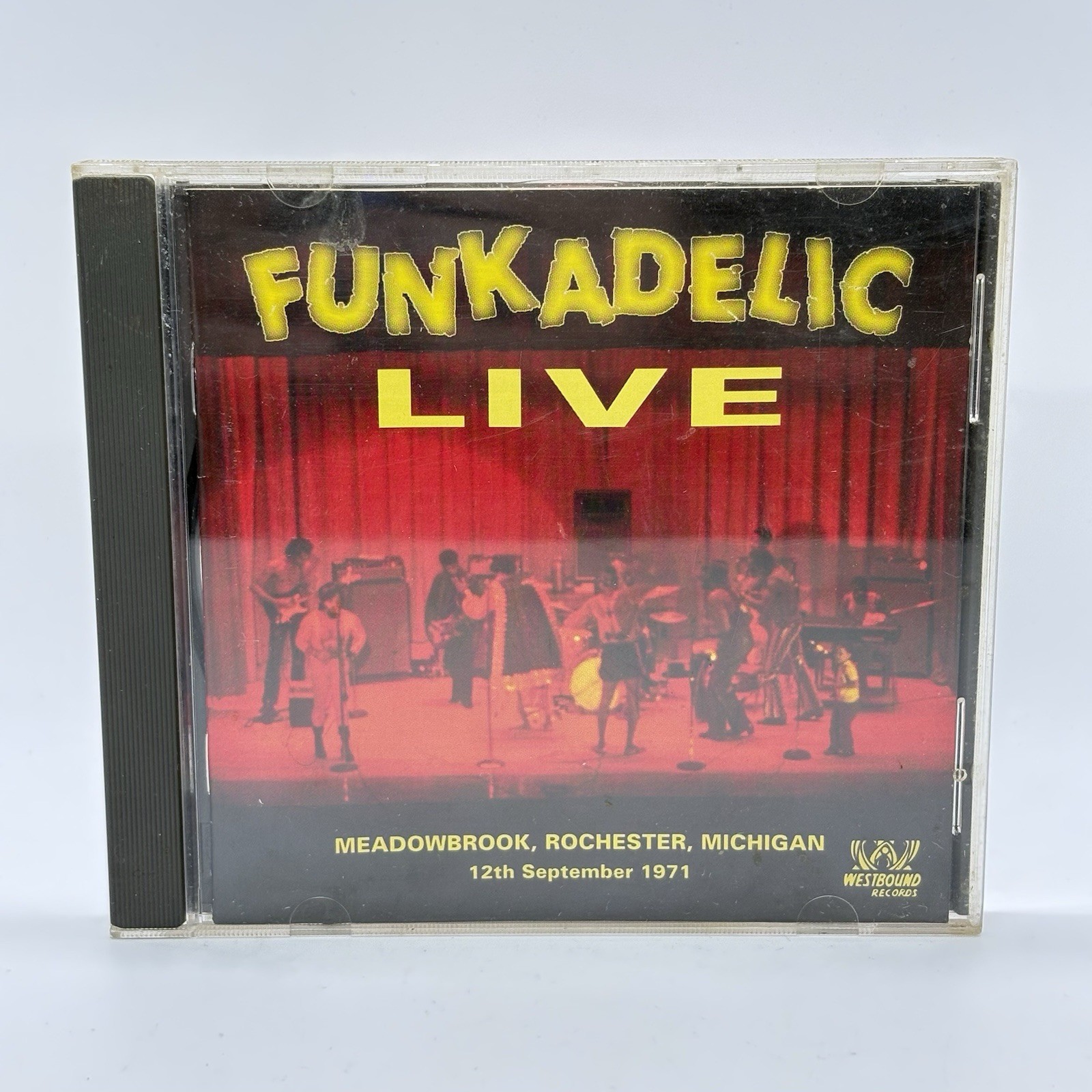 Funkadelic LIVE Meadowbrook Rochester Michigan 1971 1996 Westbound Records CD