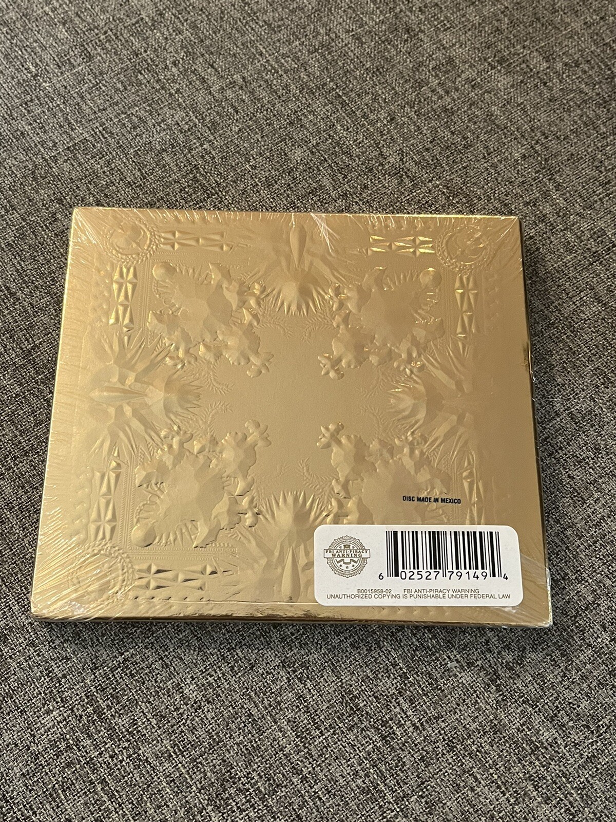 2011 Watch The Throne Deluxe Edition Jay-Z Kanye West New Factory Sealed CD Gold