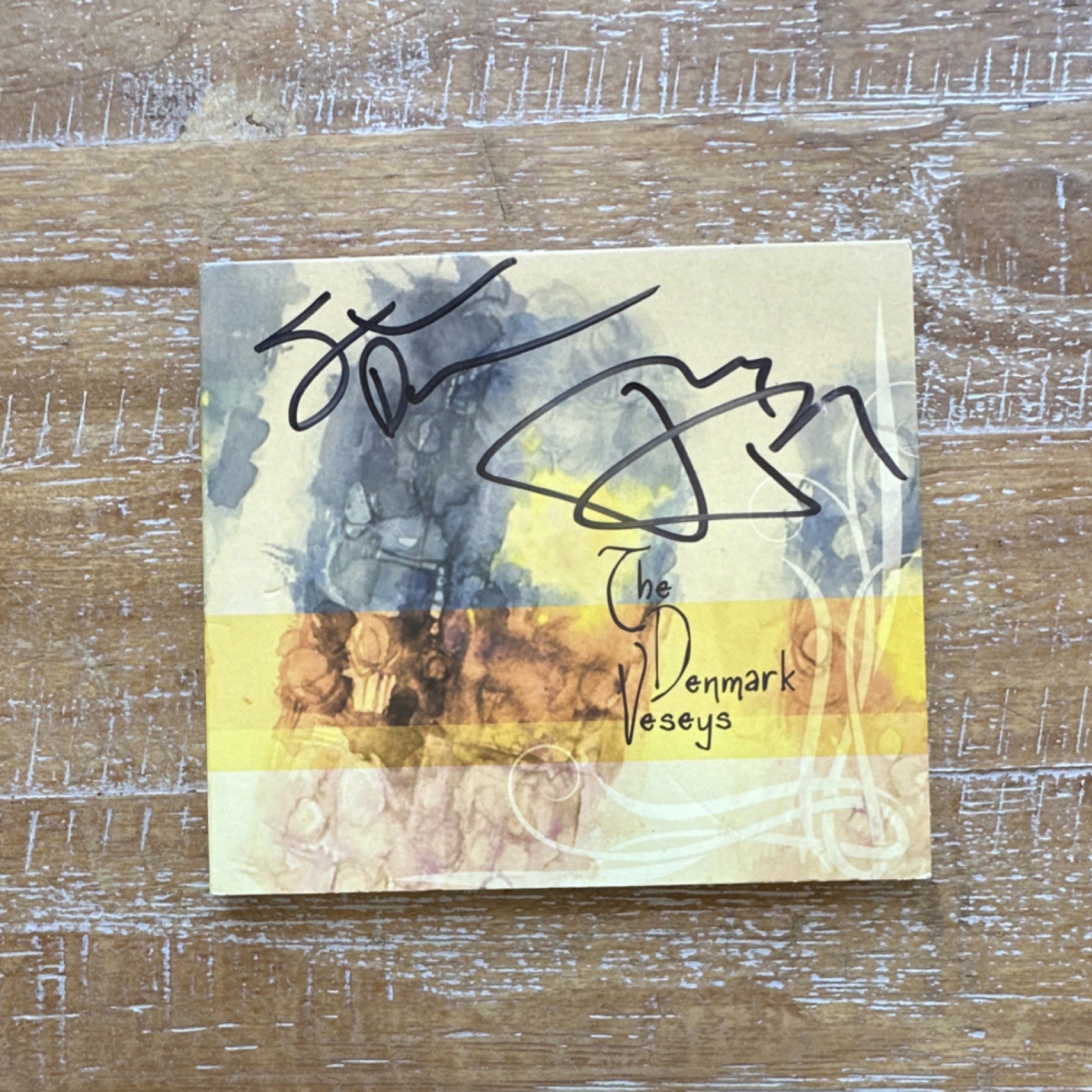 Denmark Veseys Denmark Veseys CD 2008 Rock Cosmo Sex School Album Signed