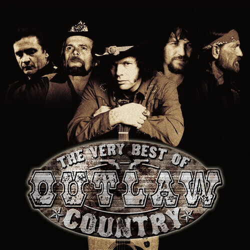 Outlaw Country Various Artists, Waylon Jennings, Willie Nelson, Johnny Cash aud