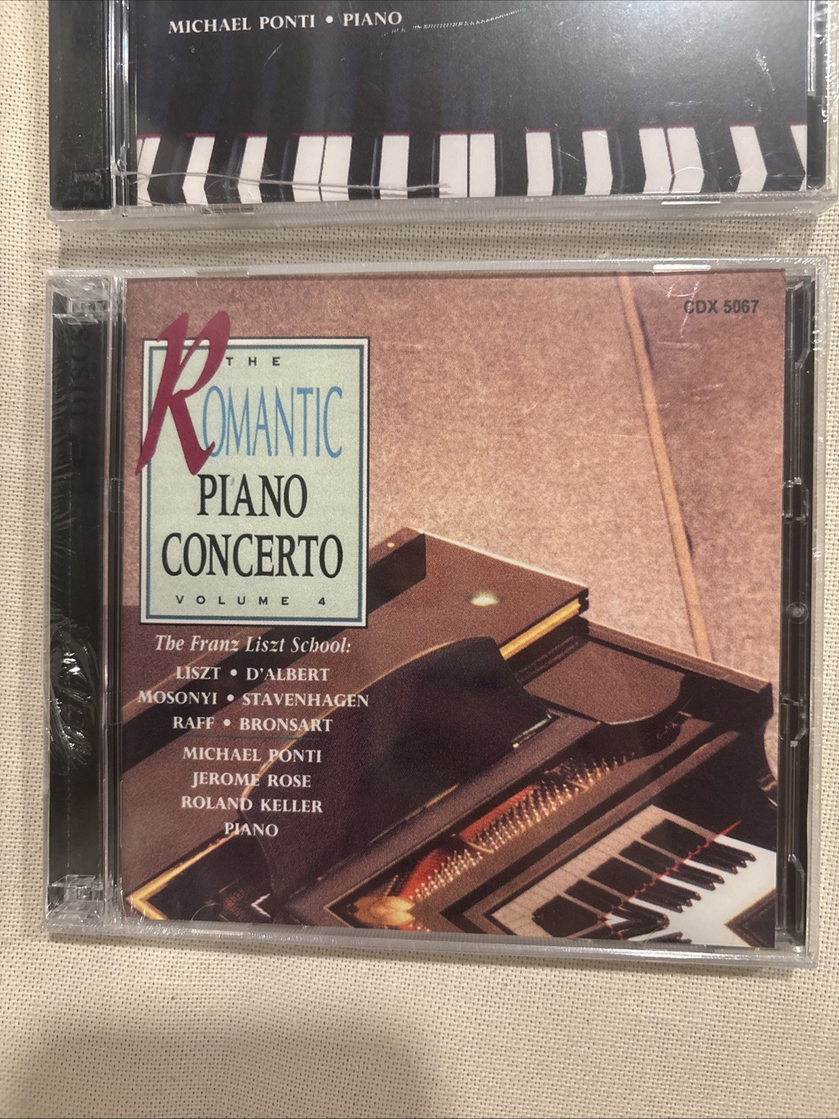 Romantic Piano Concerto Vol. 3 & Vol. 4 – Michael Ponti – Vox / VoxBox – CD Lot